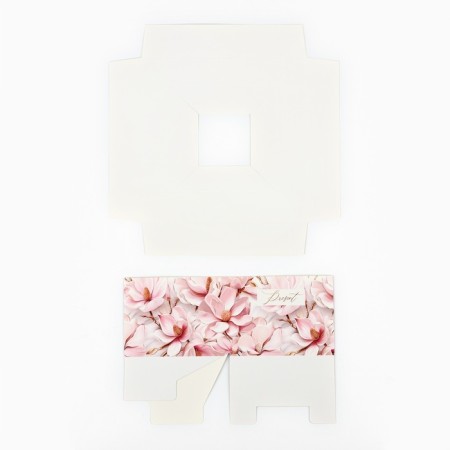 Box Gift folding carrion for colors, packaging, "tenderness", 20 x 20 x 4 cm-6