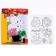 Set for creativity: EVA application with a crumb and coloring - stickers "Cute insects"