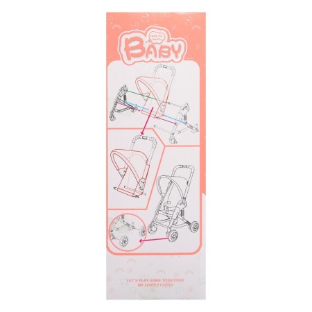 Stroller for dolls "Fun walking", summer-9