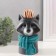 Organizer-Kashpo "Raccoon" 21x13x14 cm, depth 13 cm
