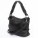 Bag Cross-Body Women's, genuine leather, Ludor black, 21x8x14 cm
