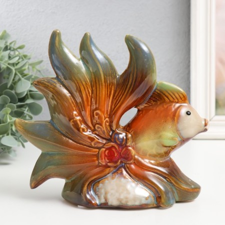 Souvenir Ceramics "Flower Flower" set 2 pcs 16x15x5.5, 16x18.5x7.5 cm-4