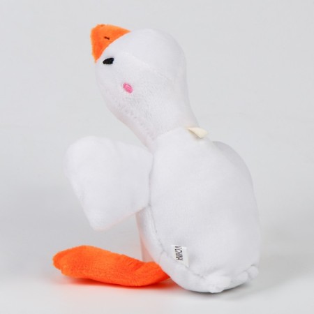 Puzzles with a soft toy "Goose"-4