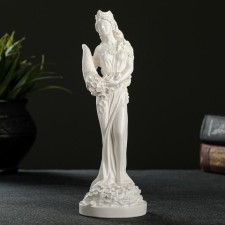 Фигура "Фортуна" белая, 19см