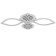Causteen with PDU 1163/4WT LED 124W 3000-6000K Dimmer white 96x69x8 cm