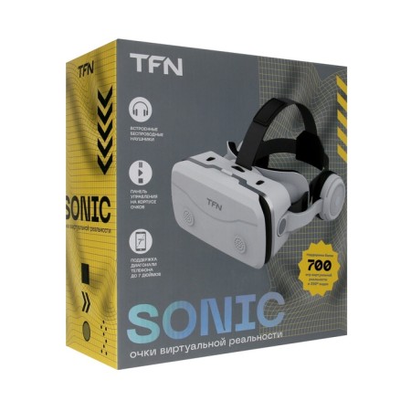 3D virtual reality glasses TFN Sonic, smartphones up to 7 ", 350 mAh, wireless, white-5