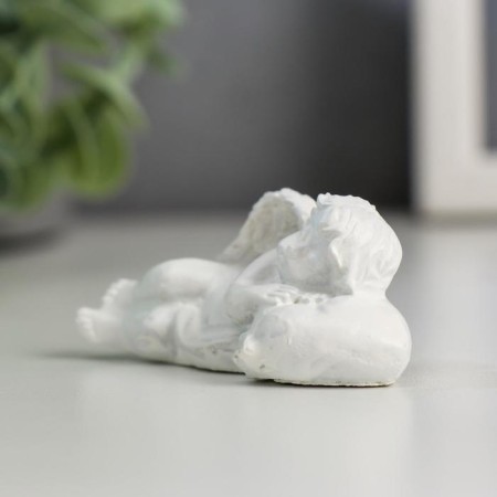 Souvenir Polystone "Angel sleeping with heart" mix 2.5x6.5x3 cm-1