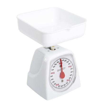 Energy EN-406MK kitchen scales, mechanical, up to 5 kg, white