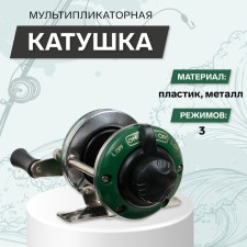 Culti-plate coil, metal-plastic, switch 3 modes, color dark green, 103