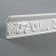 Ceiling skirting board 213065, white 121x48x2000 mm
