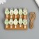 Decor for creativity tree "Procher. Avocado" set of 10 pcs 3.8x1.9x1.2 cm