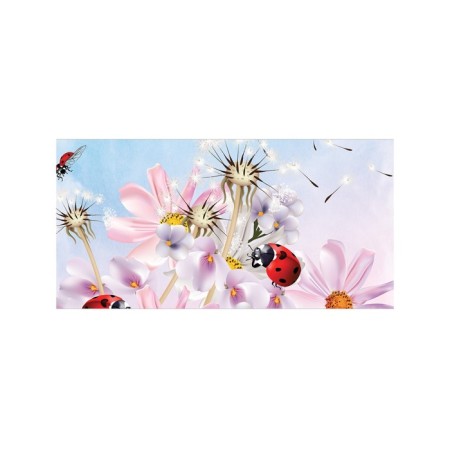 Basket for toys "Chamomile in the sky, size 35x50 cm-1