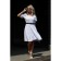 Female dress, size 50, white color