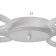 Causteen with PDU 2035/4 LED 112W white 57x37x4.5 cm Bayerlux