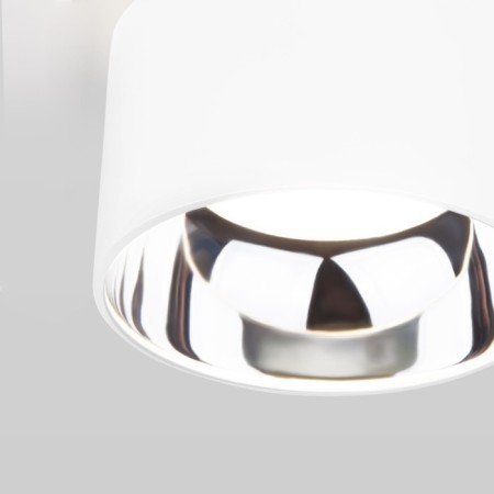 Lamp ceiling Elektrostandard, Charlie GX53 110x110x80 mm, IP20, white matte color-2