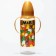 Bottle for feeding “Marmalade M&B”, classic throat, 250 ml., 0 months, cylinder, with handles
