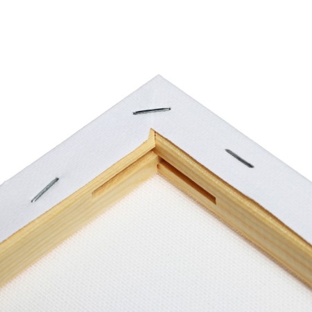 Canvas on a subframe of 1.6x18x24 cm, cotton 100%, acrylic soil, fine -grained, 280g/m²-4