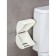 Regular toilet paper holder, 15.5 × 12.2 × 13.5 cm, white cloud color
