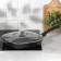 Square Square Granit Ultra, 28 × 28 cm, removable handle, glass cover, anti-stick coating, black color black