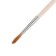 Round brush No. 3 (clip diameter 3 mm; hair length 16 mm), wooden handle, calligrata