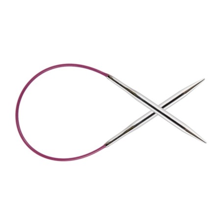 Circular knitting Nova Metal Knitpro, 25 cm/3.50 mm 10977