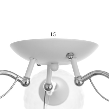 Eliyah chandelier 3he27 40W Belo-chromovy 47x47x18 cm Bayerlux-7