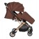 Walking stroller Farfello Comfy Go CG, Choco color