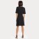 Women's dress, black color, size 48