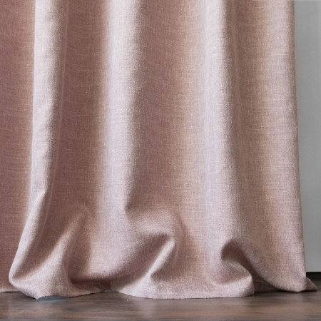 Konni curtain set, size 200 x 270 cm - 2 pcs, grab - 2 pcs cm, pink color-2