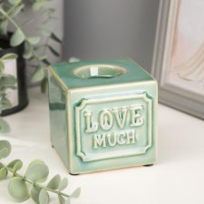 Ceramics candlestick for 1 candle 