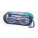 ATEMI B504 swimming glasses, silicone, white/red color