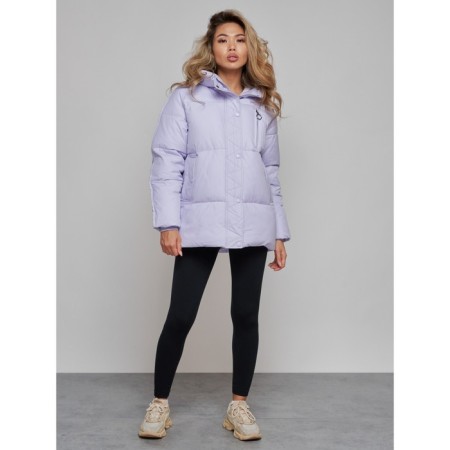 Winter jacket, size 50, purple color-1