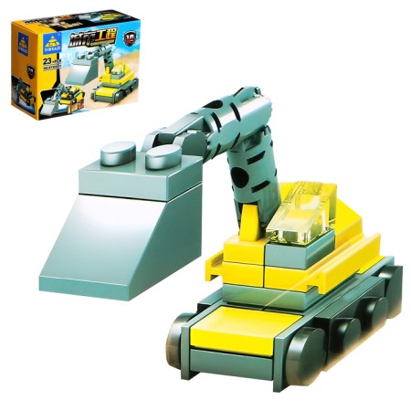 Designer builders "Technique", 16 types, mix-15