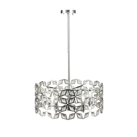 Suspension lamp ST LUCE. SL1104.103.05. CASTO. 5x60 watts, E14, 58x58x23 cm, chromium color-8