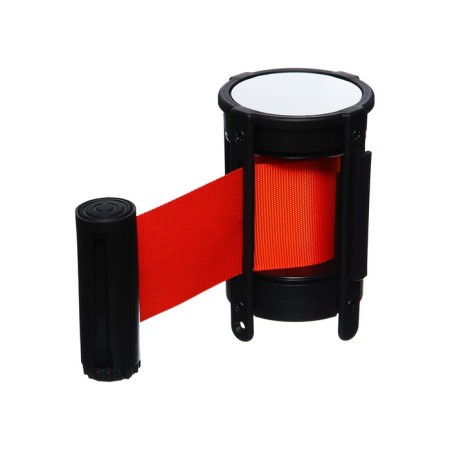 Cassette with an exhaust tape - 180 cm, height - 11 cm, width - 48 mm, orange-1