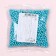 Sprinking confectionery "pearls", blown up rice grains, turquoise, 2-5 mm, 50 g