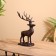 Souvenir "Deer" aluminum 17x16x34 cm