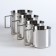 A set of thermal circuits, 270 ml, 330 ml, 500 ml, 600 ml, 4 pcs