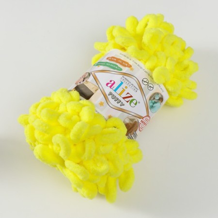Yarn "Puffy" 100 % micropoliester 9m/100g (552)-1