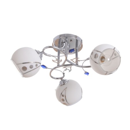 Aura chandelier 3x40W E27 Chrome Model: 2612363