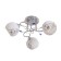 Aura chandelier 3x40W E27 Chrome Model: 2612363