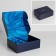 Gift double -sided folding, packaging, agate, 27 x 21 x 9 cm