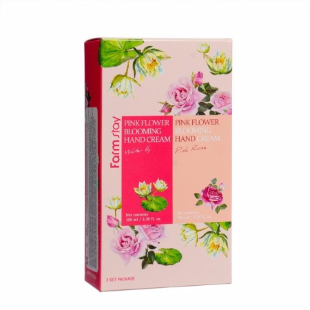 Set of hand creams Farmstay: Water lily 100 ml, rose 100 ml-2