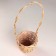 Wicker basket, d15x13xh42cm, natural, willow