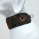 The collar breathing for dogs of medium and large breeds, size l, 43-68 x 7 cm, khaki