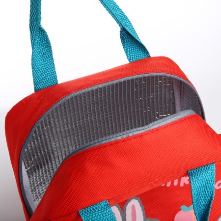 Thermo -mosumka with zipper, 6 l, red color-2