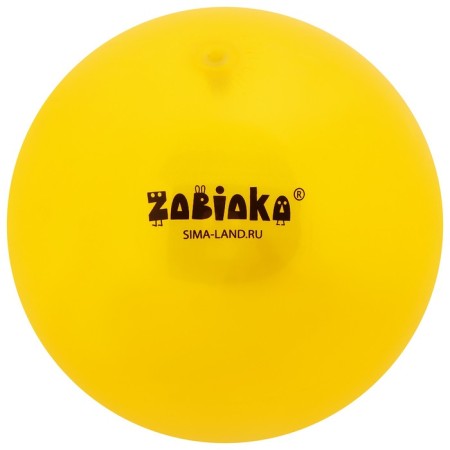 Children's ball zabiaka, d = 22 cm, 60 g, color mix-4