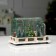 LED figure "Herring trees in the room" 23 × 15 × 14 cm, polystone, AAX3 batteries (not complete), USB, glow of multi