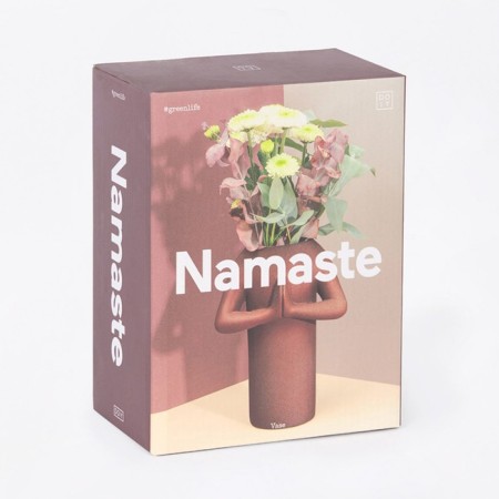 DOIY NAMASTE flowers vase, 20.5 cm-3