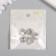 Decor for creativity Metal "Medalon Heart in Rhilizers" Transparent 1.8x1.7 cm